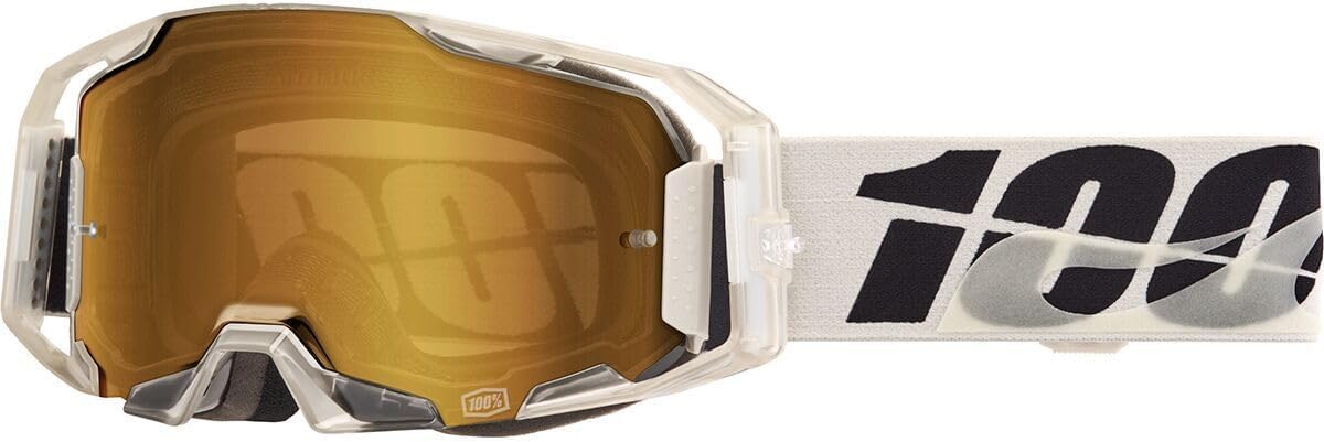 100% Armatic Goggle Pitch/Mirror True Gold Lens, One Size