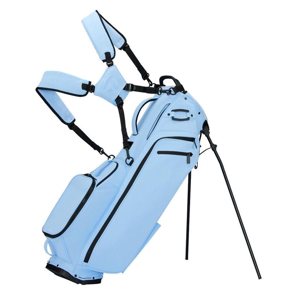 TayorMade Golf Signature Stand Bag 4 Way Top Light Blue