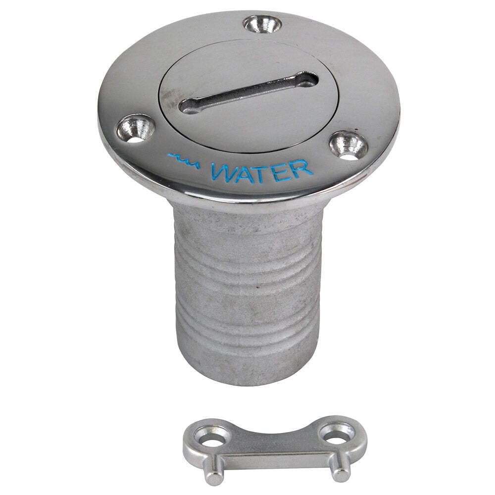 Ss Hose Deck Plate With Key (Water)