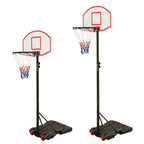 Basketball Hoop For Kids Portable Height-Adjustable 65Ft - 8 Ft] Sports Backboard System Stand Wwheels