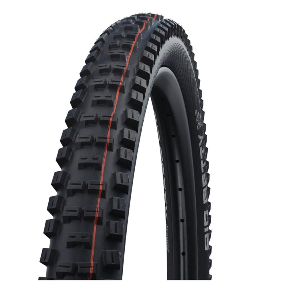 Schwalbe - Big Betty Downhill And Enduro Tubeless Folding Bike Tire | 26 X 2.4 | Evolution Line, Supertrail, Addixsoft | Black