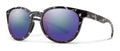 Smith Eastbank Lifestyle Sunglasses - Black Marble | Chromapop Polarized Violet Mirror