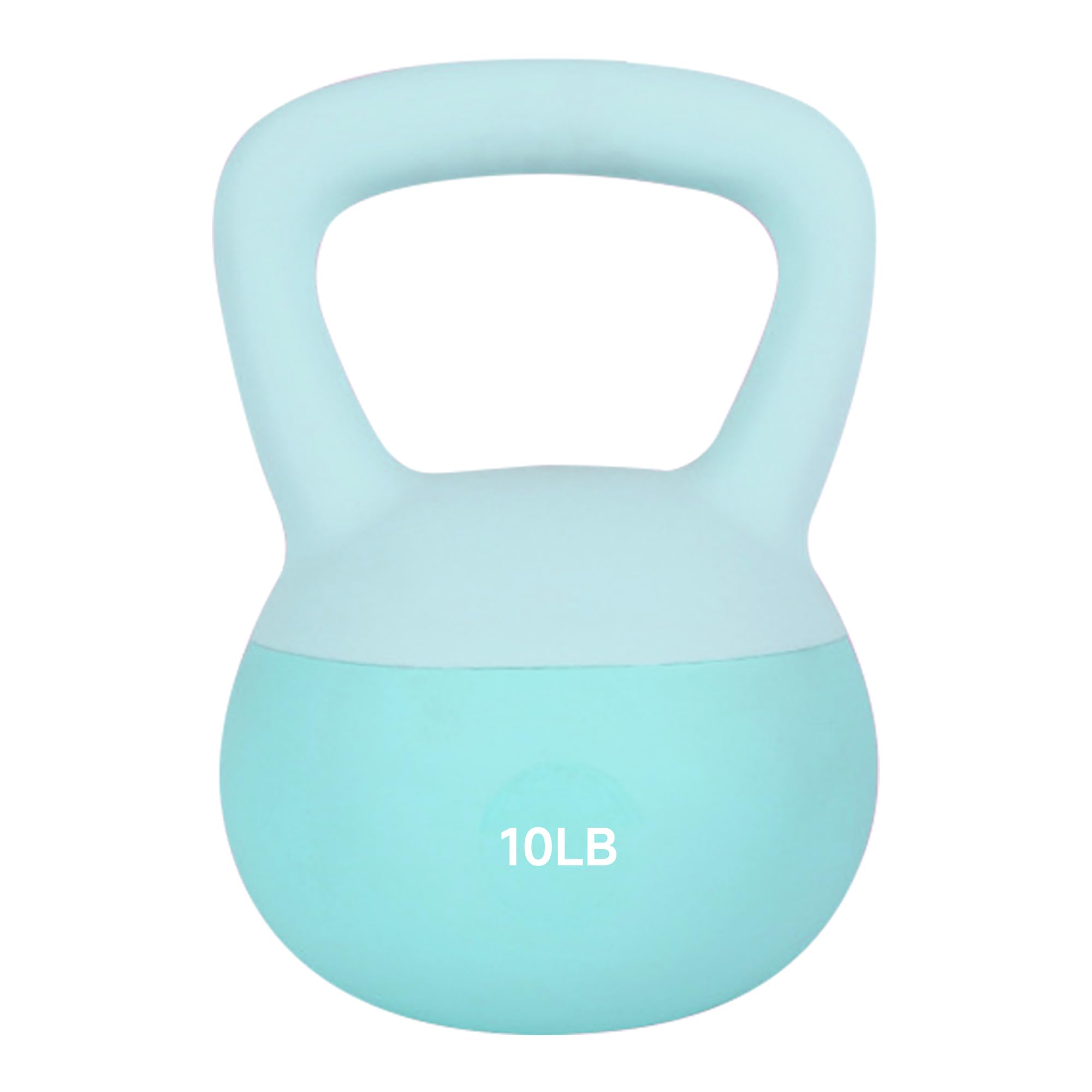 Leikefitness Soft Kettlebells,Sand Filled Weights for Women and Men,Color Coded Anti Slip Soft Kettlebells,Home workout (GREEN, 