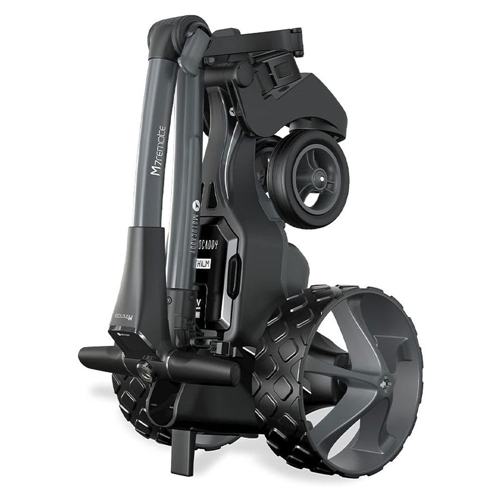 Motocaddy M7 Remote Electric Golf Caddy - Electric Golf Push Cart With Remote, All-Terrain Ready, Automatic Downhill Control, An
