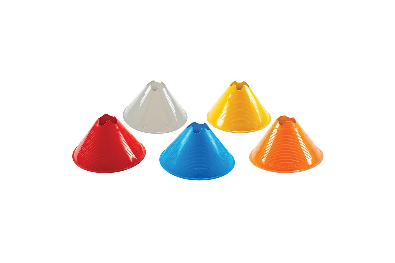 Kwik Goal Jumbo Disc Cones (Orange), Pack Of 12 ,6-Inch X 11-Inch