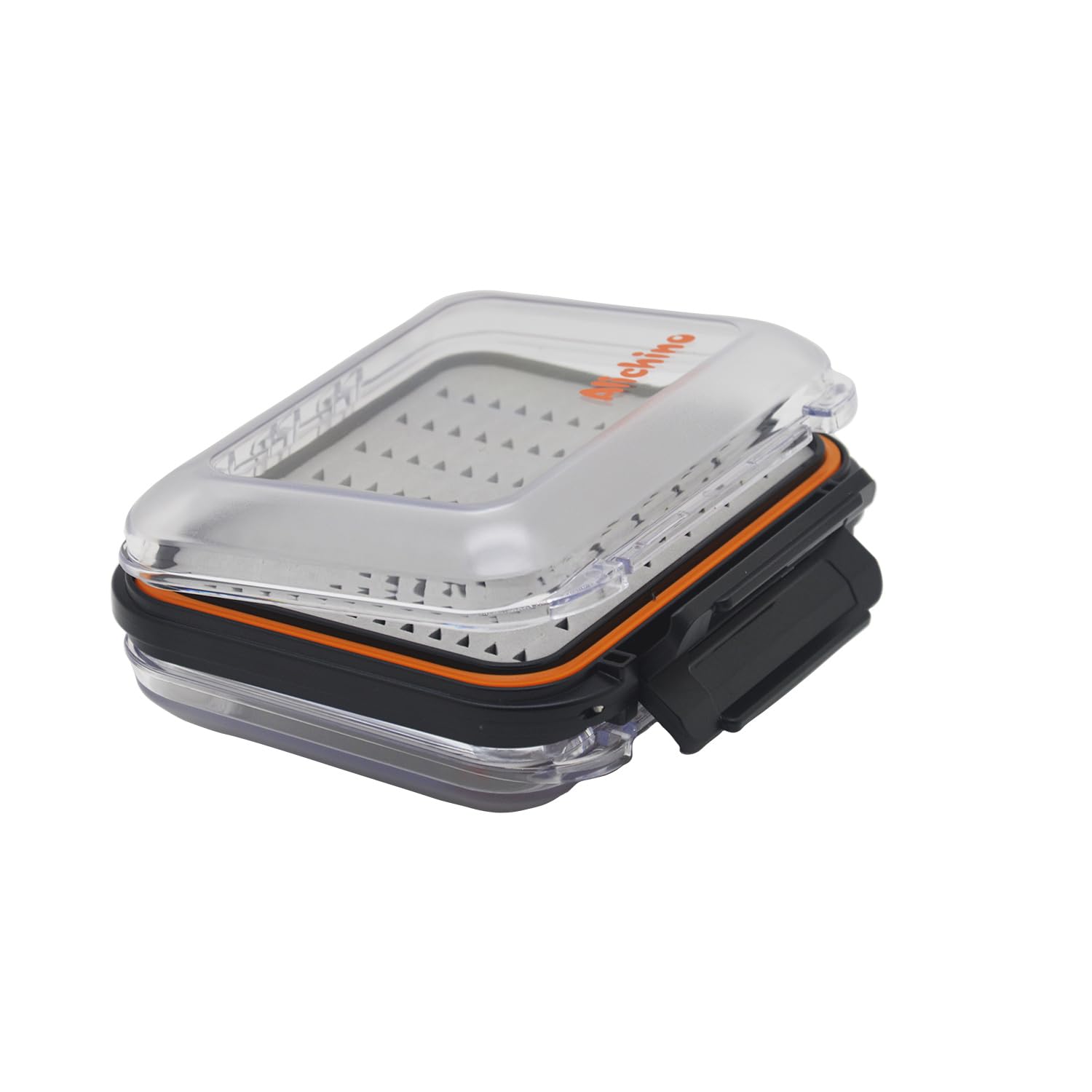 Alichino Fly Box For Fly Files Ice Jig Box Two Sided Waterproof Fly Fishing Box For Nymphs And Streamers (Grey Foam Insert, S 4.