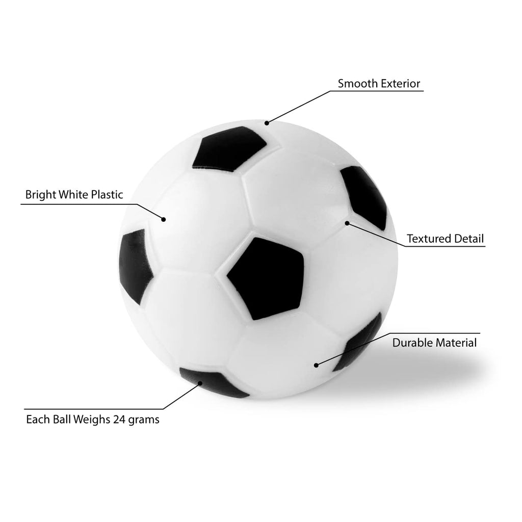 Super Z Outlet Table Soccer Foosballs Recreation Ball Small - 6 Packs