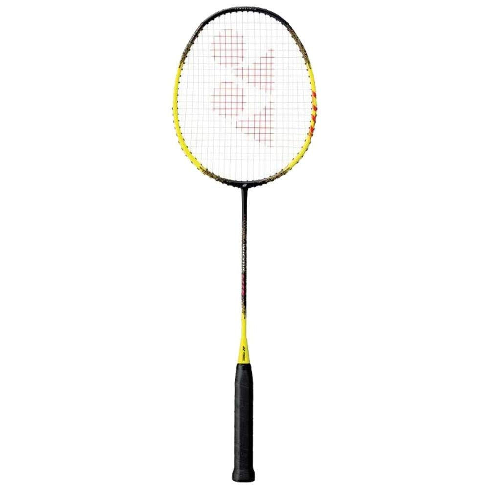 Yonex Voltric Lite Badminton Pre-Strung Racket (Black/Yellow)(4Ug5)