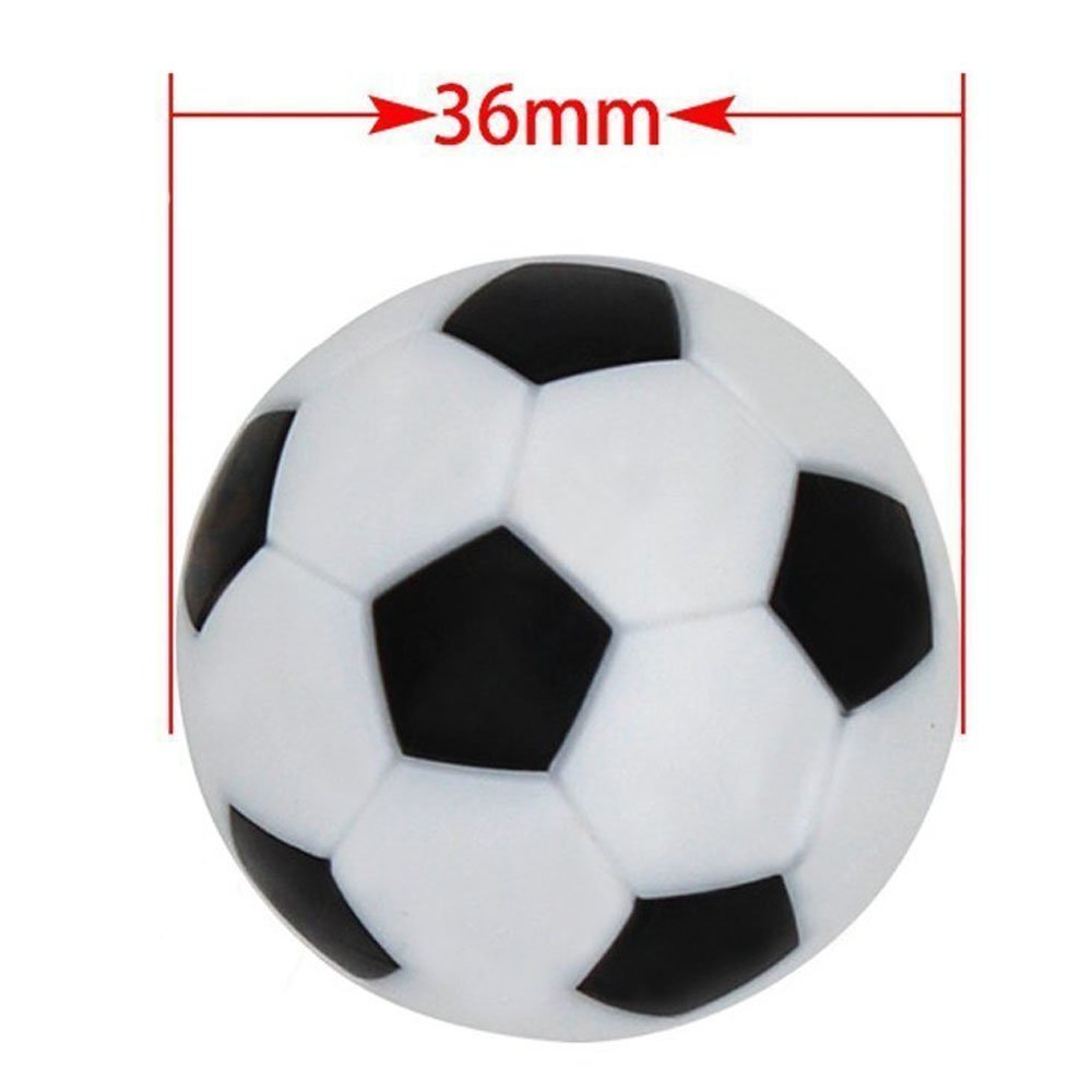 Qtimal 14 Pack Table Soccer Foosballs Replacement Balls, Multicolor 36Mm (1.42'') Official Foosball Tabletop Game Ball, Foosball