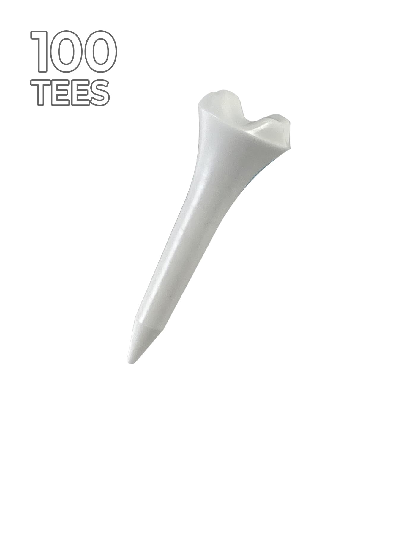 1-1/2'' Pride Performance Golf Tee White, 100 Count
