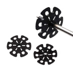 Besportble 10 Pcs Trekking Pole Snow Baskets Removable Mud Ski Basket Walking Hiking Stick Replacement Accessory For Hiking Trek