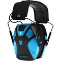 Caldwell E-Max Pro Electronic Hearing Protection 23-24 Nrr - Adjustable Lo Pro Earmuffs For Shooting, Hunting And Range, Neon Bl