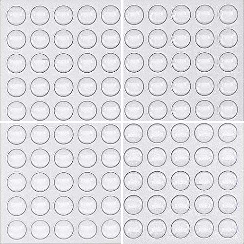 Eshanmu Clear Soft Close Drawer Cabinet Door Bumpers - 10Mm4Mm - Sound Dampening Adhesive Transparent Rubber Pads Feet - Surface