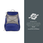 Nhl Columbus Blue Jackets Ptx Backpack Cooler - Soft Cooler Backpack - Insulated Lunch Bag