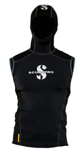 Scubapro Men'S 1Mm Hybrid Hooded Diving Vest, Medium, Black