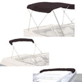 Savvycraft 4 Bow Bimini Replacement Top Canvas Cover4 Bow 96'' L 73''-78'' W Black Color