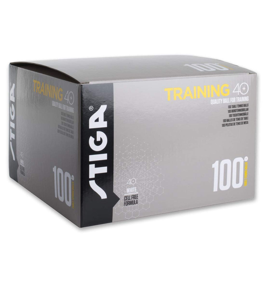 Stiga Training 40+ Bulk Pack Table Tennis Balls (100 Balls)
