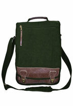 'Classic'' Euro-Style Messenger Bag - Olive Drab