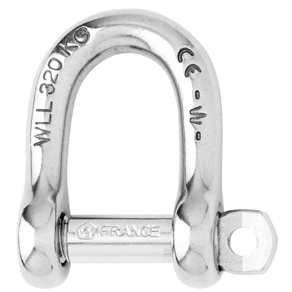 Wichard Self-Locking D Shackle - Diameter 6Mm - 1/4''