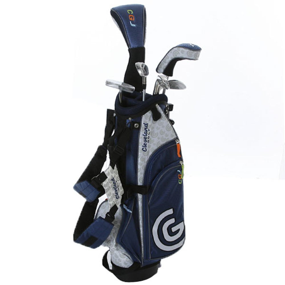 Cleveland Golf Junior Golf Set, Medium Ages 7-9, 6 Clubs and Bag