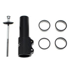 Bike Stem Riser Wake Bike Fork Stem Extender Bicycle Handlebar Raiser Head Up Adapter Suitable For Mountain Bike, Road Bike, Mtb