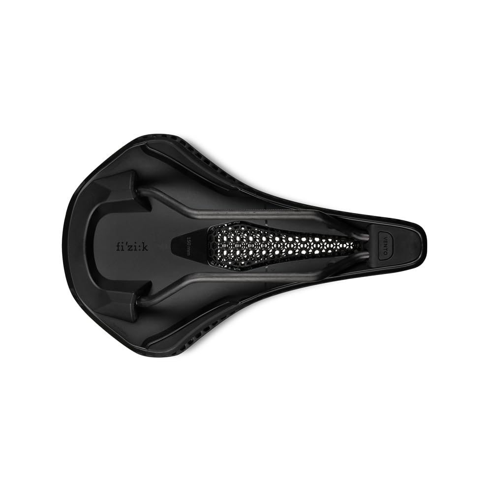 Fizik Vento Argo R1 Adaptive,3D Printed Short-Nose Bike Saddle, Black, 150mm