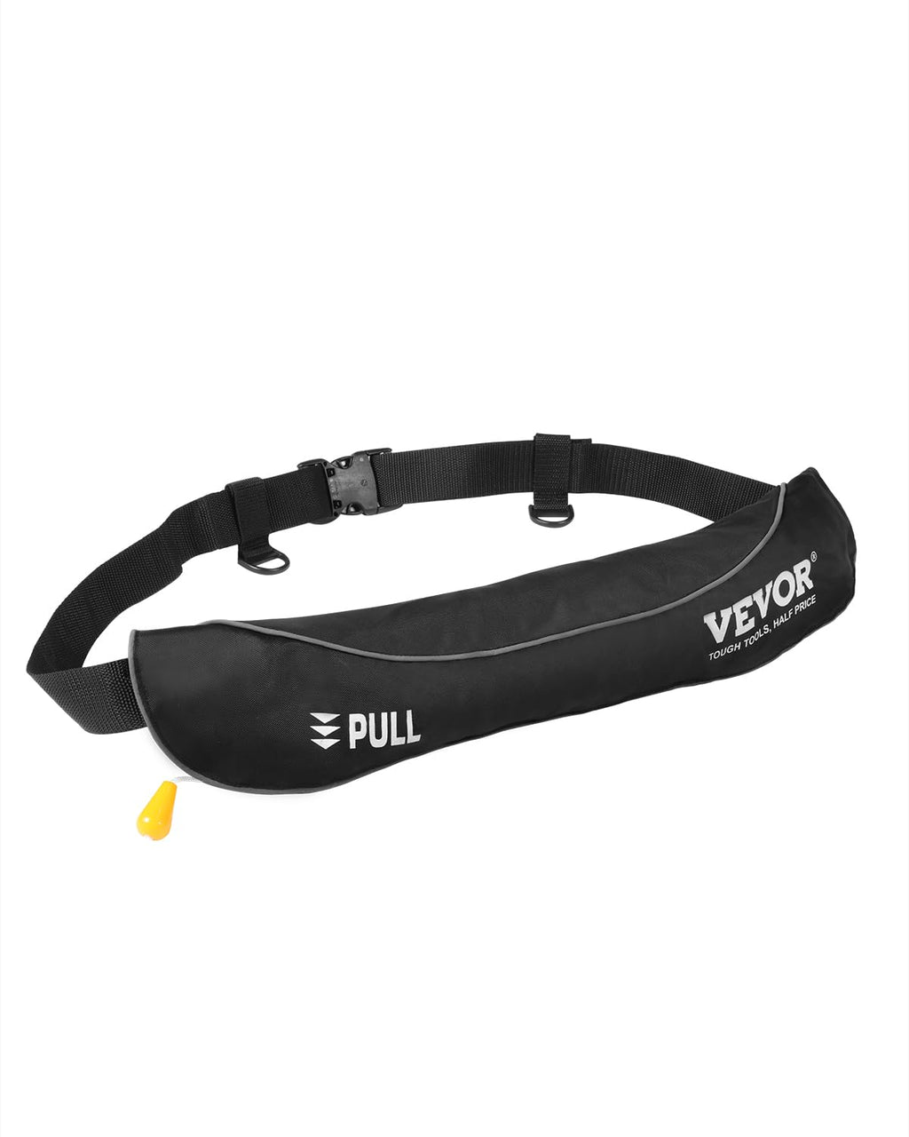 Vevor Manual Inflatable Belt Pack For Adults, 105N Buoyancy, Over 80 Pounds And Up To 59 In Waist Adjustable, Inflatable Pfd Wai