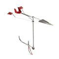 MARINE CITY Sailboat Wind Indicator - 316 Stainless Steel, Corrosion Resistant, Easy Visibility, for Marines, Boats, Yachts (wit