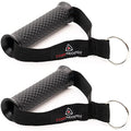 Core Prodigy Heavy Duty Exercise Handles - Grip Attachments For Cable Machine Pulleys, Gym Equipment, Resistance Bands, And Weig