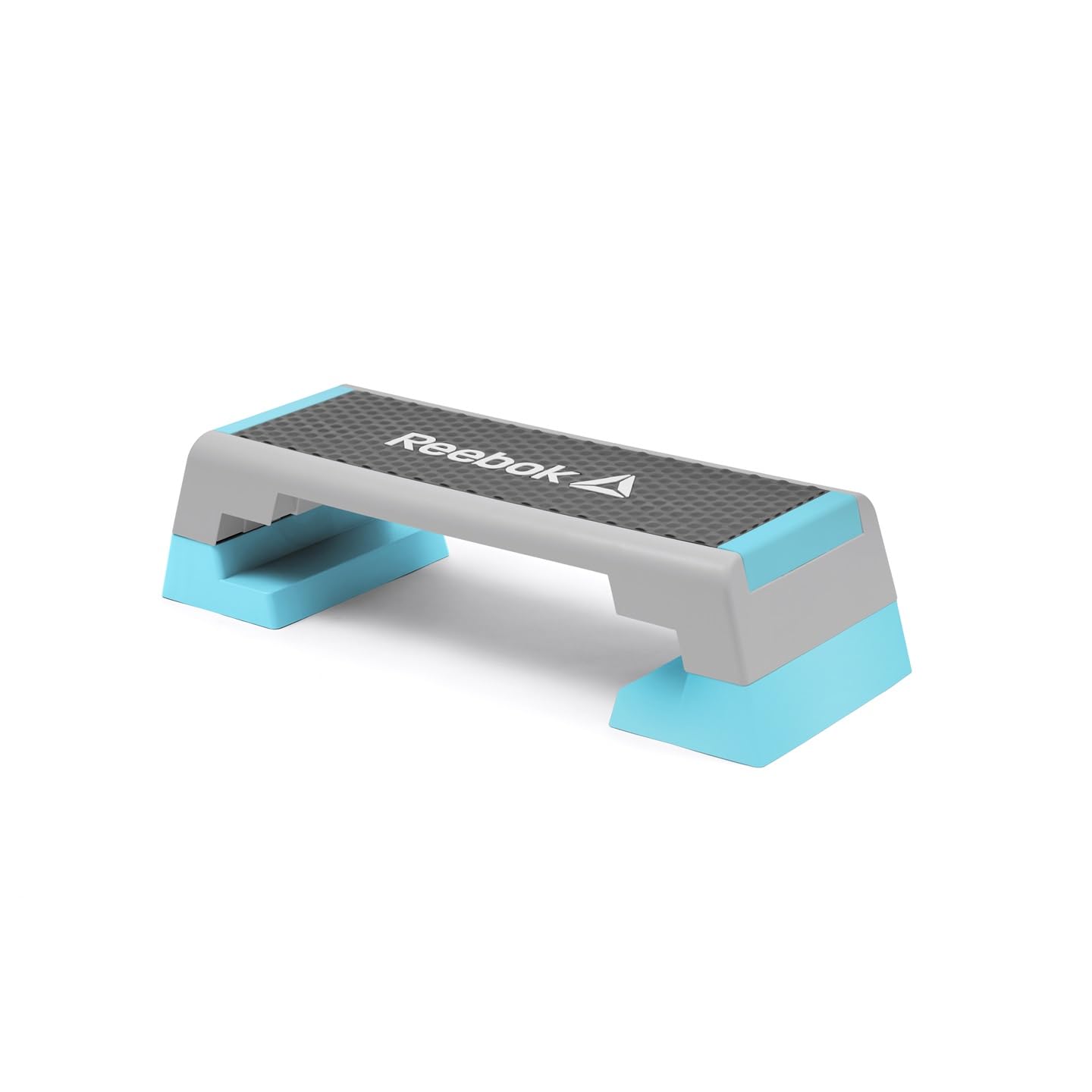 Reebok Womens Exercise Step Aerobic Platform, Grey/Blue, with DVD