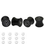 Freccu Total Gym Replacement Set Of 4 Wheels/Rollers For Models Dlx, Dlx Ii, Dlx Iii, Adv Dlx, Pilates, Pilates Pro 2500, 3000,