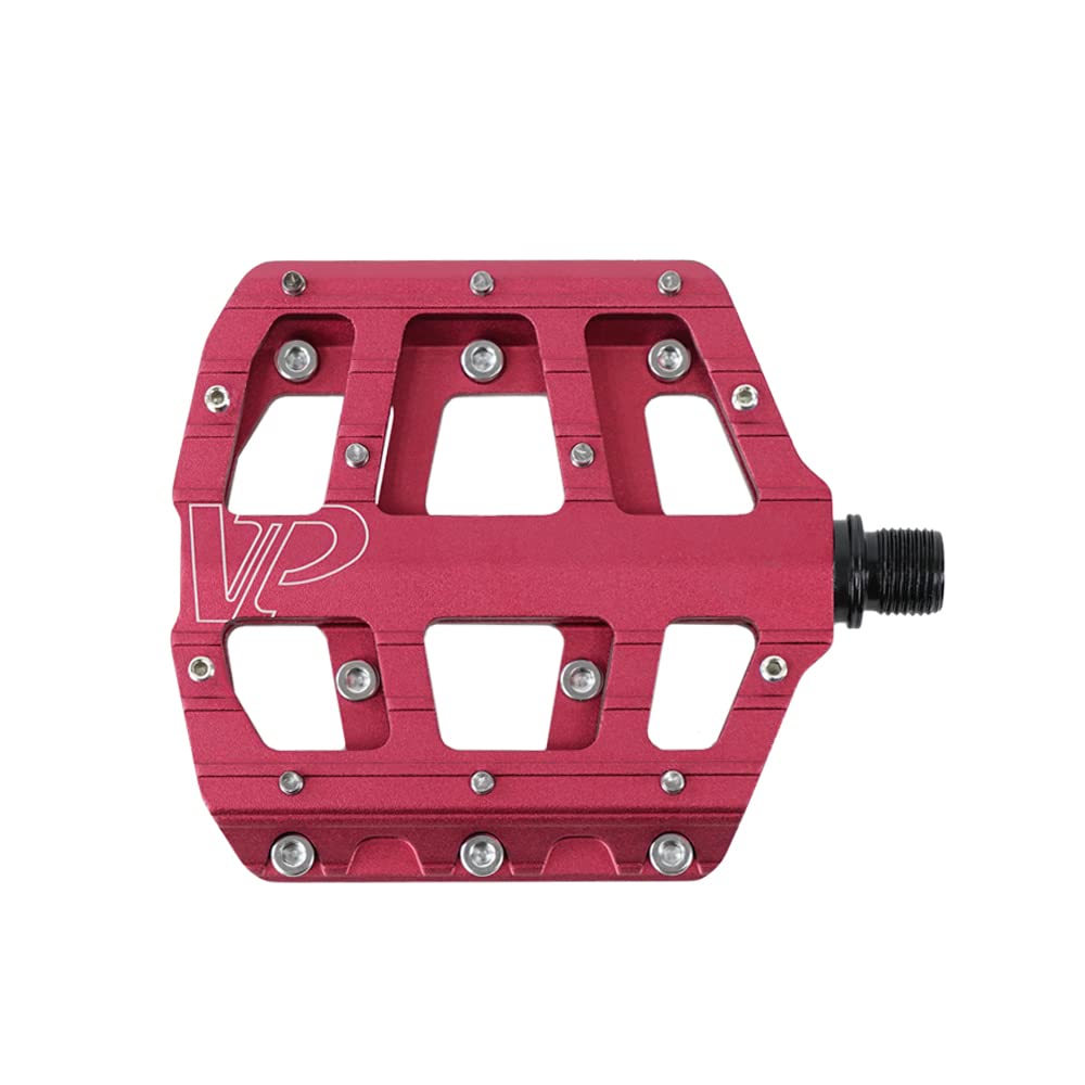 VP Components Vice Downhill or Freeride Pedals (Pack of 2) (9/16-Inch, Red)