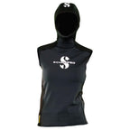 Scubapro Women'S 1Mm Hybrid Hooded Diving Vest, Medium, Black
