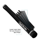 Golf Pride Tour Velvet Plus4 Golf Grip, Midsize, Black