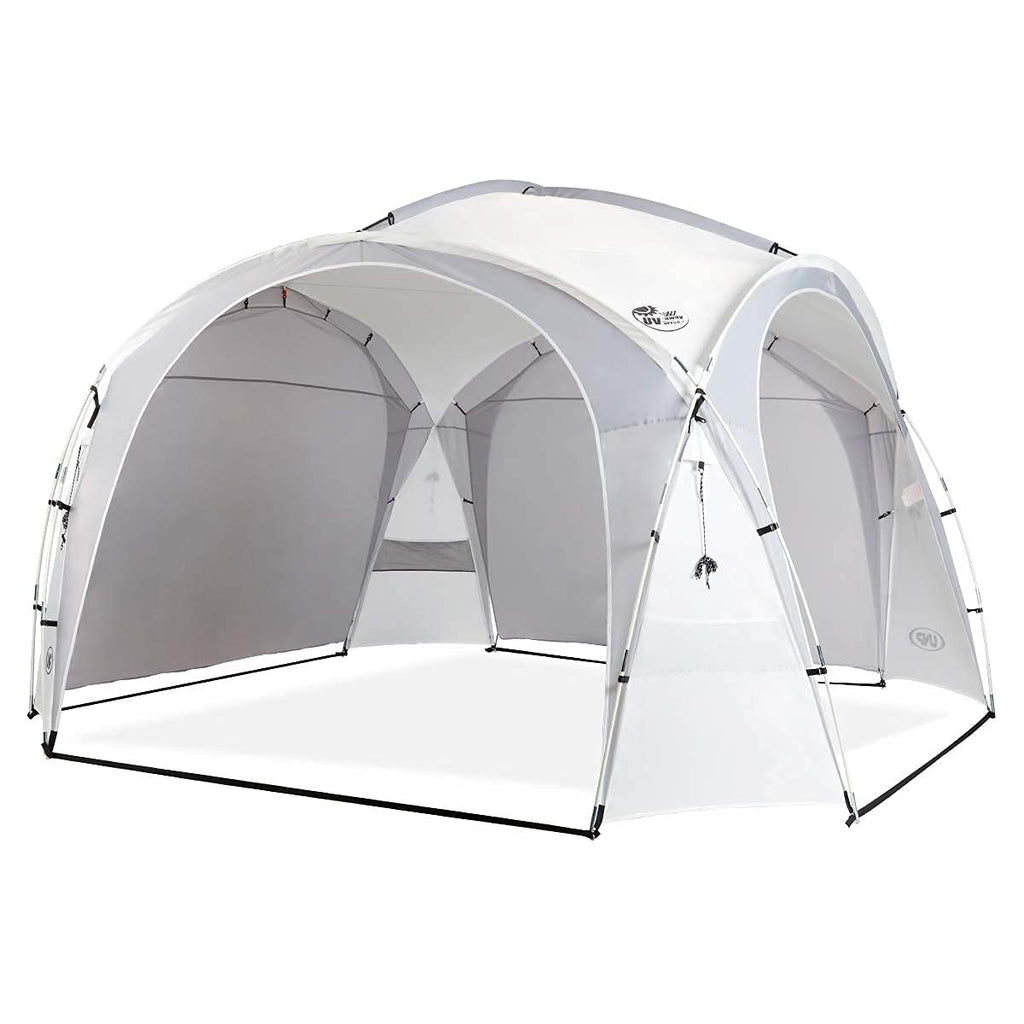 Unp Easy Beach Tent Pop Up Canopy Upf50+ Tent With Side Wall, Ground Pegs, And Stability Poles, Sun Shelter Rainproof, Waterproo