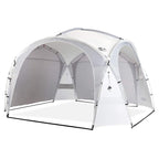 Unp Easy Beach Tent Pop Up Canopy Upf50+ Tent With Side Wall, Ground Pegs, And Stability Poles, Sun Shelter Rainproof, Waterproo