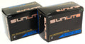 Sunlite Bicycle Tube 12-1/2 X 2-1/4 (1.75) Angled 70 Degree Schrader Valve
