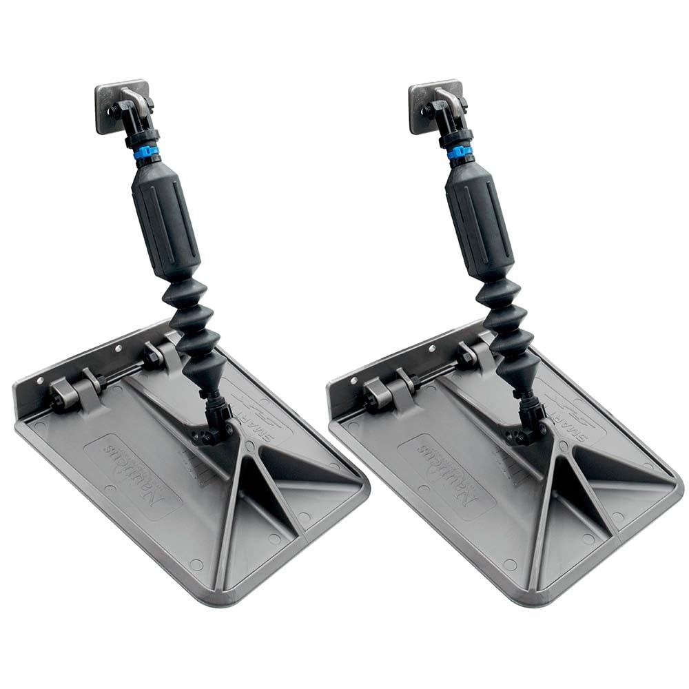 Nauticus Sx 9.5 X 10 Smart Tabs 12-16' Boats W/40Lb Actuators - 40-80Hp - Gunmetal Grey