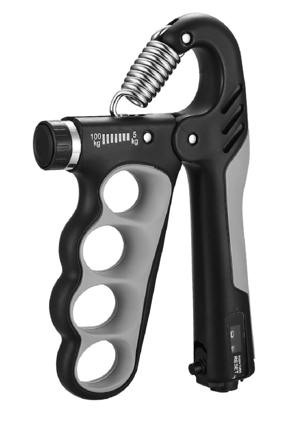 N M Z Hand Grip Strengthener With Counter(5100 KG)/ Adjustable Hand Grip Strengthener for Forearm, Wrist & Finger | Gym & Home