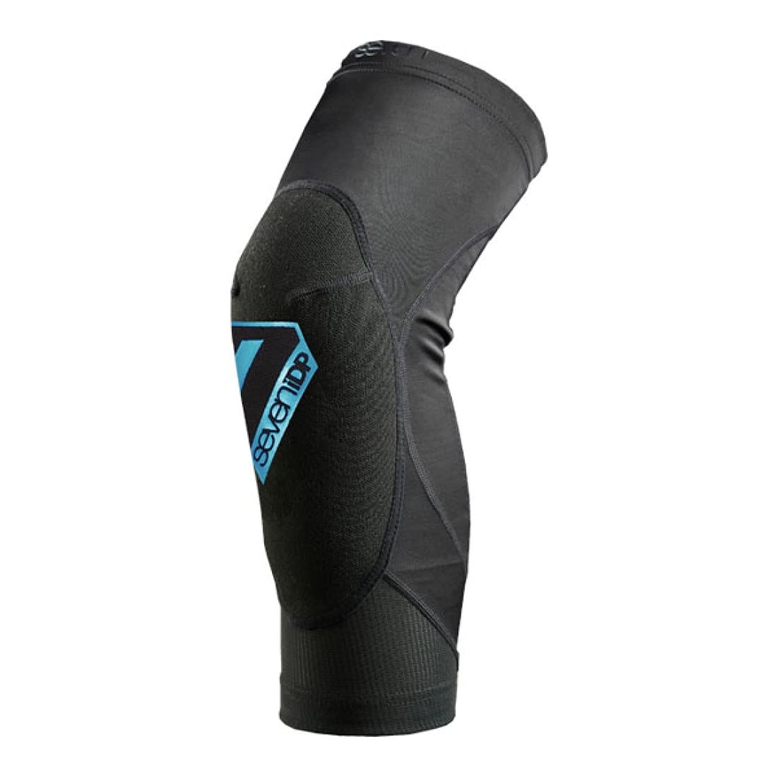 7 iDP Transition Knee Pads for Mountain Biking and Action Sports, Black (Large)