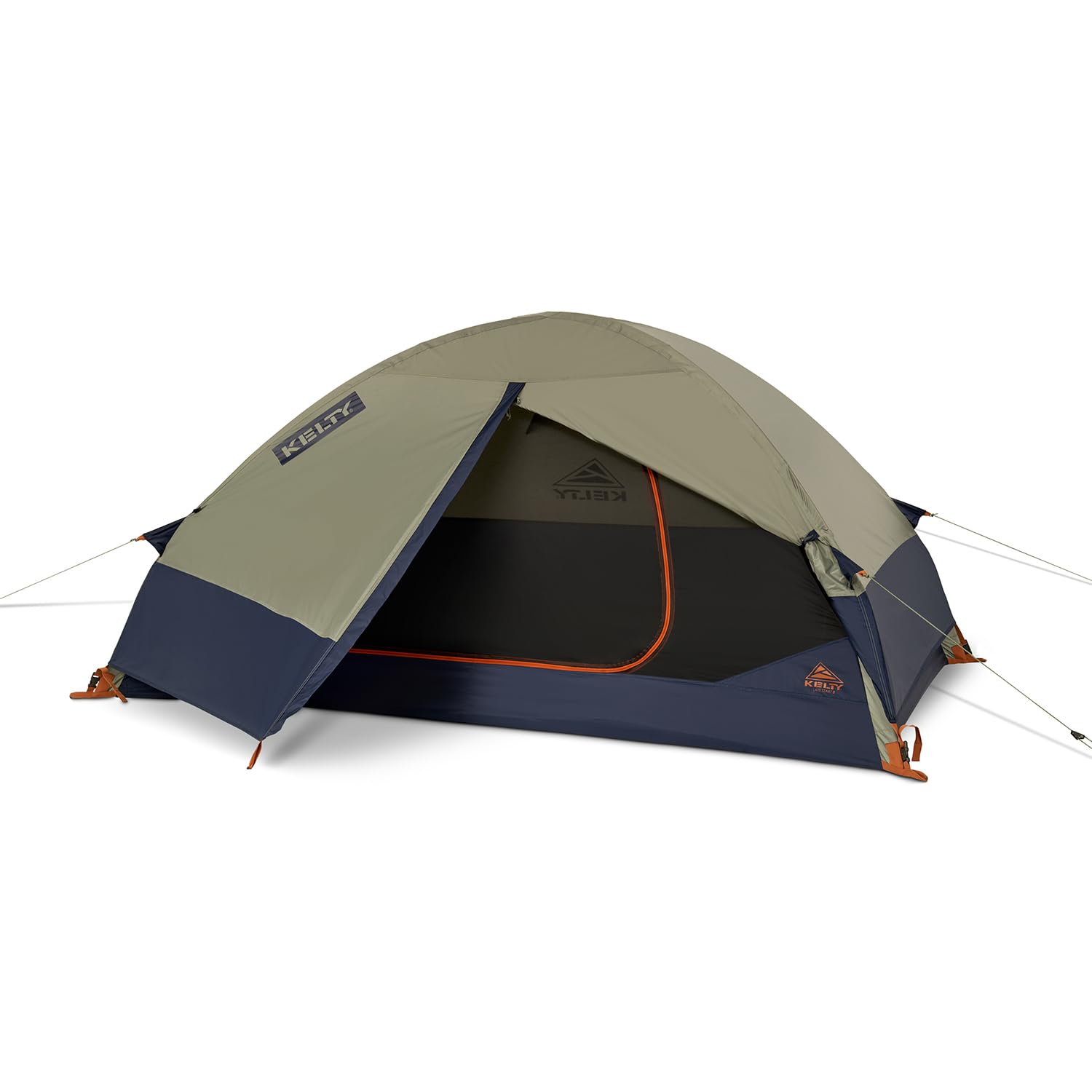 Kelty Late Start 2P Backpacking Tent - Lightweight Two Man Camping Tent Shelter with Quickcorners, Aluminum Poles, Waterproof Po