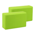 Bnf 2X Yoga Blocks Anti Slip Yoga Prop Accessories for Indoor Sports Gym Fitness Green Sporting Goods | Fitness, Running & Yoga 