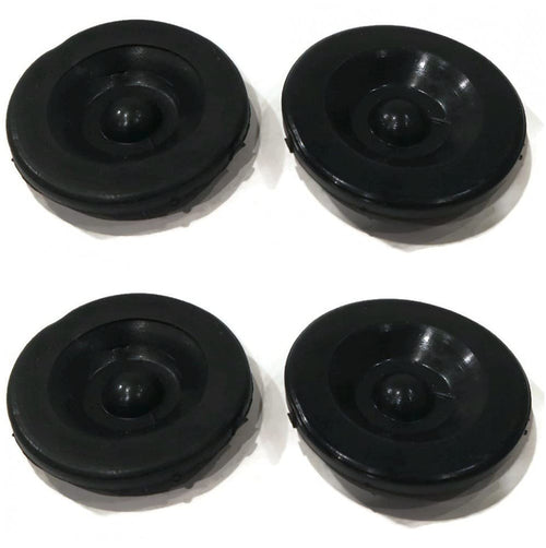 (Pack Of 4) Ez Lube Rubber Grease Plugs / Hub Dust Caps For Models 85-1-4