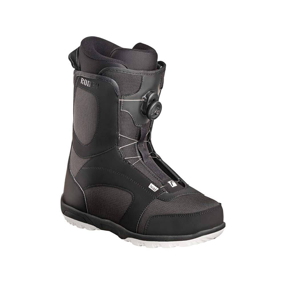 Head Unisex Rodeo Boa Trace Sole Freestyle Snowboard Boots, Black, 235