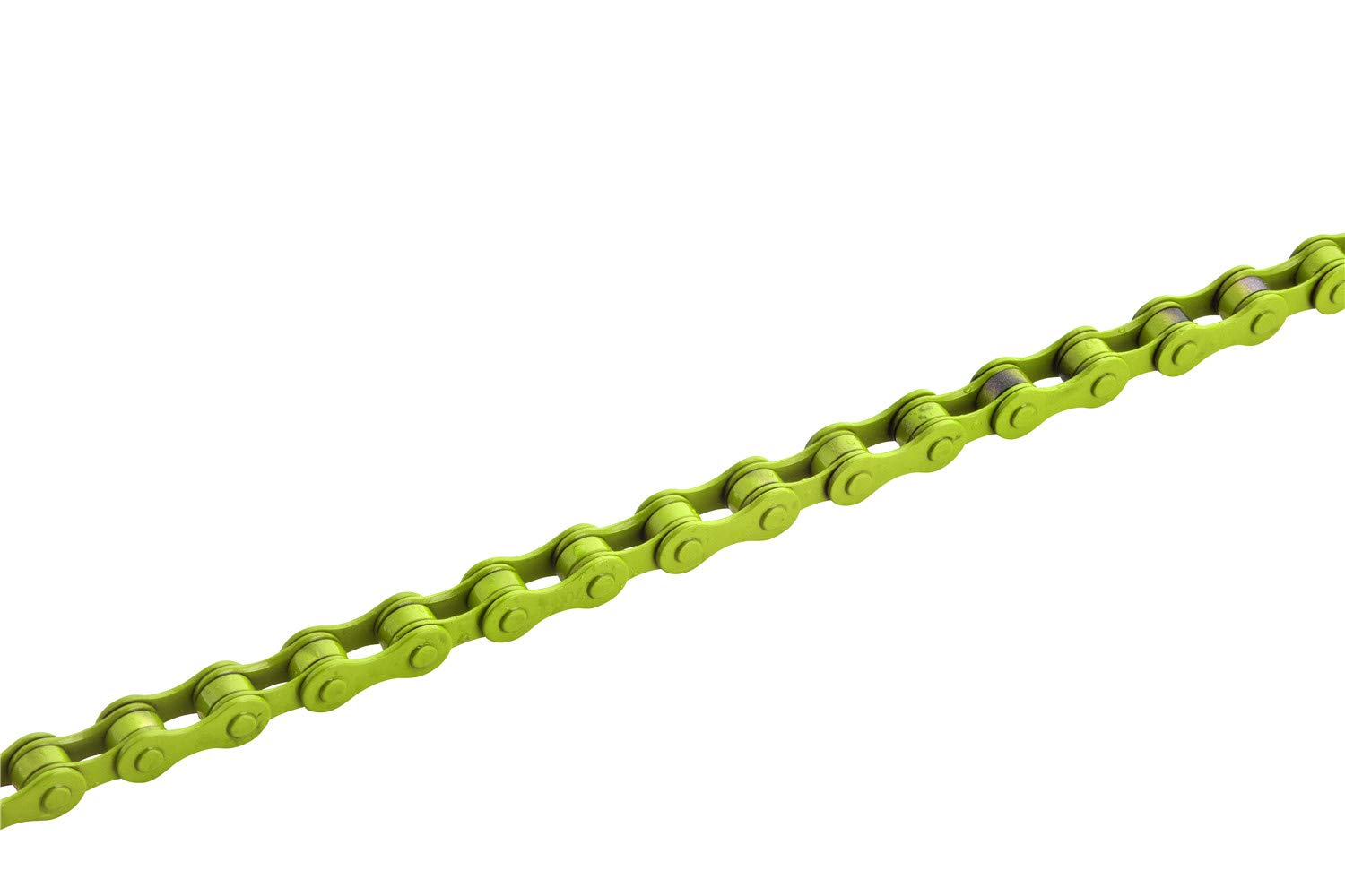 Zonkie Single-Speed Bicycle Chain 1/2 X 1/8 Inch 116 Links (Yellow, 1/2'' 1/8'' 116 Links)