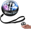 Ramya Ent. 1 PCS Wrist Trainer Power Gyro Ball, Hand Forearm Strengthener, Colorful Lighting Ball, Arm Strengthener Enhancer Ess