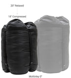 Browning Mckinley 0? Sleeping Bag - Oversize Insulated Hooded Rectangle Made With Ripstop Outer And Brushed Polyester Liner, Wit