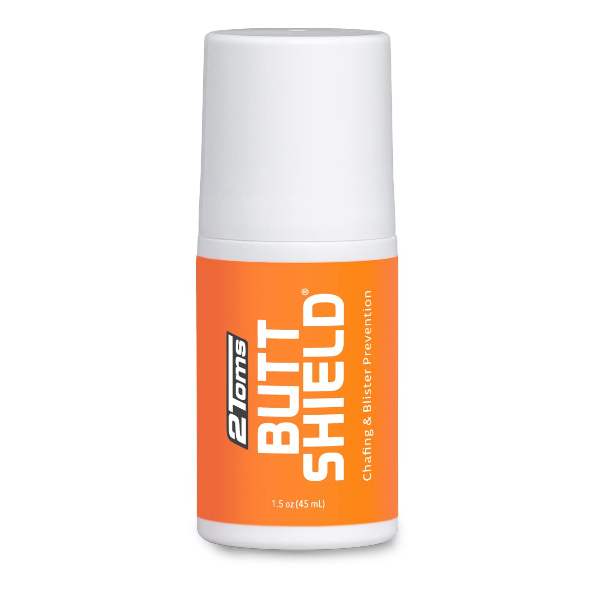 2Toms ButtShield, All Day Anti-Chafe and Blister Prevention, Waterproof and Sweatproof Protection from Saddle Sores, 1.5 Ounce B