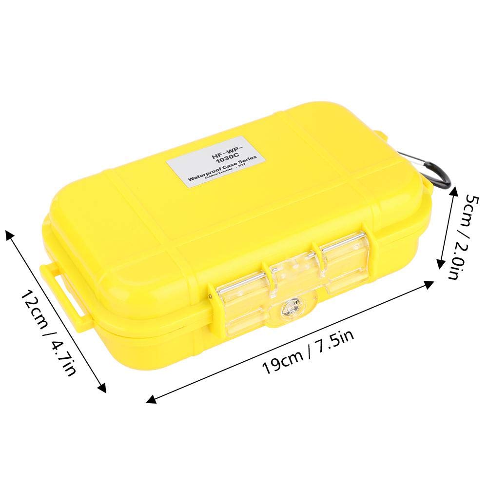 Waterproof Stowaway Box,Waterproof Dry Box Airtight Outdoor Shockproof Storage Case Multipurpose Carry Box Container Inner Rubbe