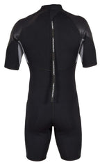 Henderson 3Mm Thermoprene Pro Mens Back Zip Shorty, Black, 3Xl